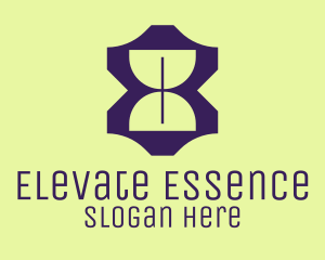 Violet Hourglass Number Eight logo