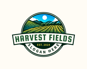 Field Farming Agriculture logo design