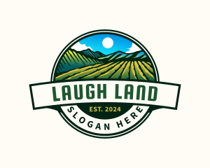 Field Farming Agriculture logo design