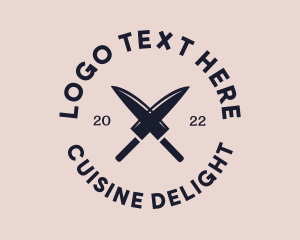 Chef Knife Utensil logo design