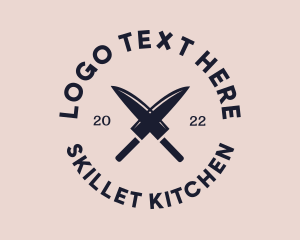 Chef Knife Utensil logo design