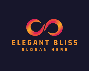 Gradient Infinity Loop Logo