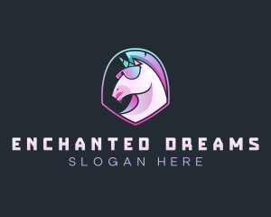 Unicorn Glasses Gamer logo