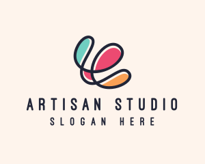 Stylish Studio Doodle logo design