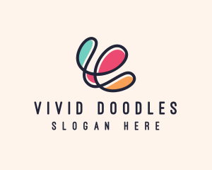 Stylish Studio Doodle logo design