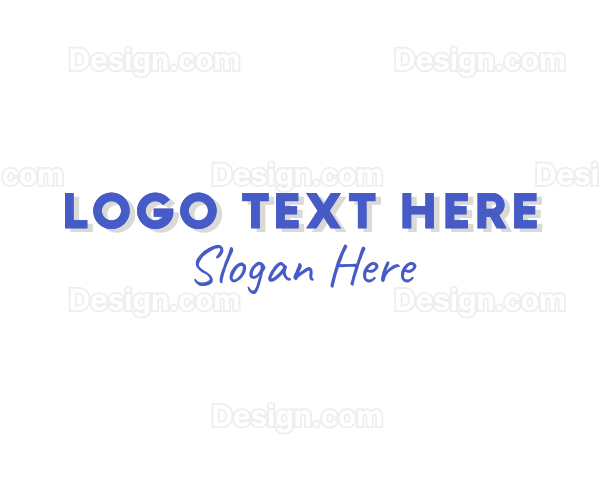 Generic Casual Hipster Logo