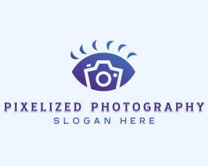 Camera Eye Lens logo design