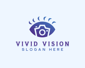 Camera Eye Lens logo design