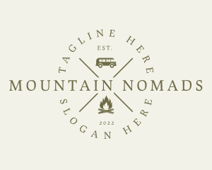 Camping Nature Park logo design