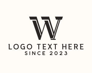 Couture - Masculine Serif Business logo design