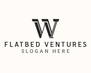 Masculine Serif Business logo design