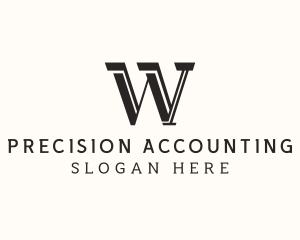 Masculine Serif Business logo