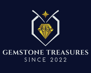 Diamond Jewelry Mining  logo design