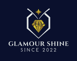 Diamond Jewelry Mining  logo design