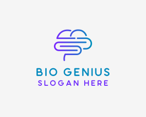 Human Brain Neurologist  logo design