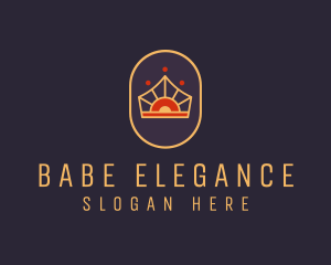 Elegant Royal Crown logo design