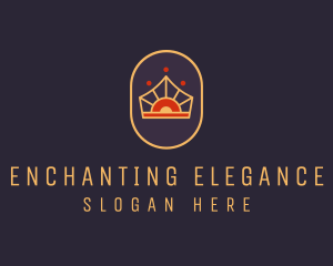 Elegant Royal Crown logo design