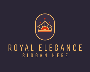 Elegant Royal Crown logo design