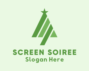 Holiday Christmas Tree logo design