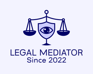 Legal Scale Security  logo design