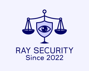 Legal Scale Security  logo design