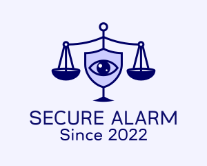 Legal Scale Security  logo design