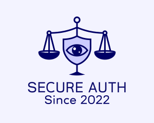 Legal Scale Security  logo design