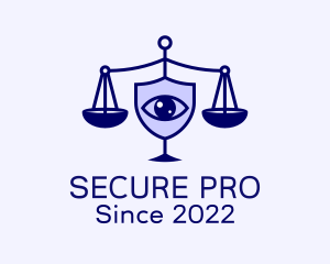 Legal Scale Security  logo design