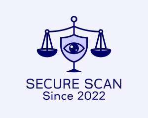 Legal Scale Security  logo design