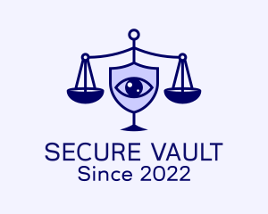 Legal Scale Security  logo design