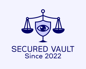 Legal Scale Security  logo design