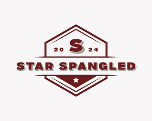 Retro Star Construction logo design