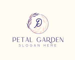 Cosmetics Leaf Beauty logo design