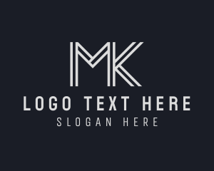 Generic Modern Business Letter MK logo