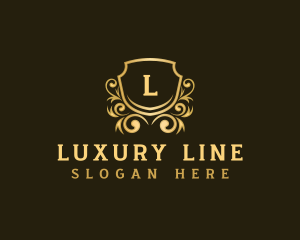 Ornament Crest Luxury logo design