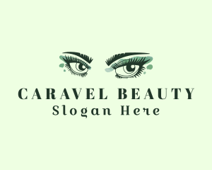 Eyelashes Makeup Eyes  logo design