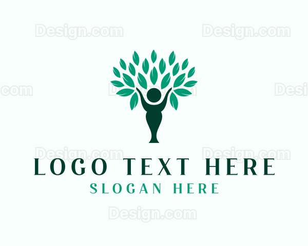 Human Tree Gardening Logo