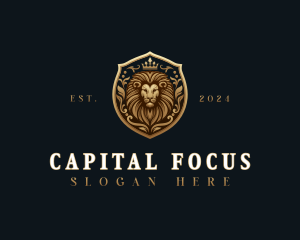 Elegant Royal Lion logo