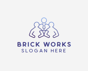 Employment Work Recruitment logo design