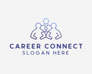 Employment Work Recruitment logo