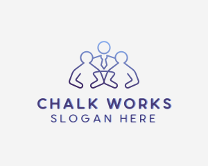 Employment Work Recruitment logo design