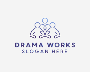 Employment Work Recruitment logo design