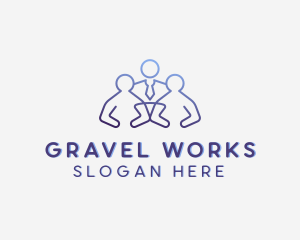 Employment Work Recruitment logo design