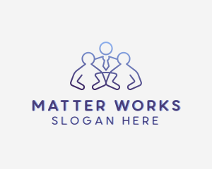 Employment Work Recruitment logo design