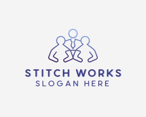 Employment Work Recruitment logo design