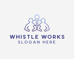 Employment Work Recruitment logo design