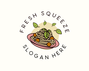 Organic Pasta Restaurant logo design