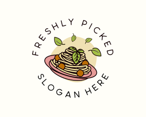 Organic Pasta Restaurant logo design