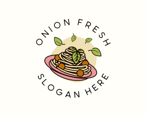 Organic Pasta Restaurant logo design