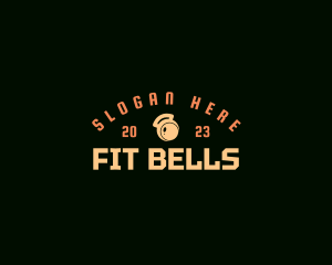 Athletic Kettlebell Exercise logo design